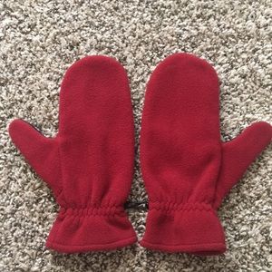 LL Bean red mittens -Ladies Large